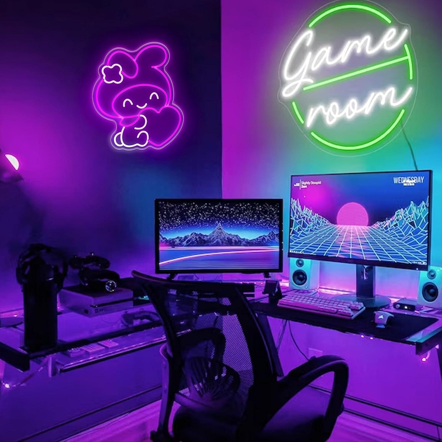 Anime Neon Sign Janpanese LED  - đánh giá và giá Lighting Decor Living Room
