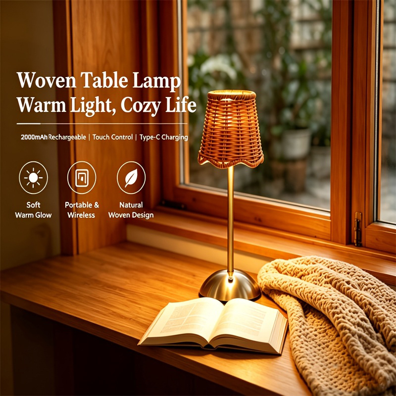 Bohemian Woven Rattan Art Tabl - đánh giá và giá Lighting Decor For Home
