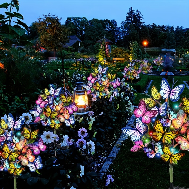 Solar LED Butterfly Garden Lig - đánh giá và giá String Light Outdoor