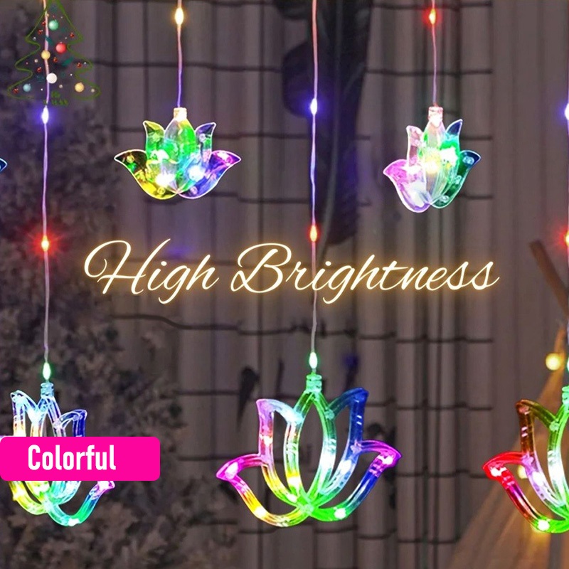 4M 8 Modes Deepavali Lotus Ici - đánh giá và giá Lighting Decoration For Diwali