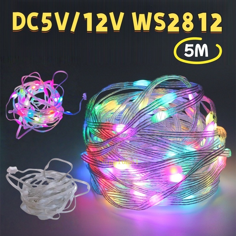 DC5V/12V WS2812 LED String Lig - đánh giá và giá Decor Lighting Address