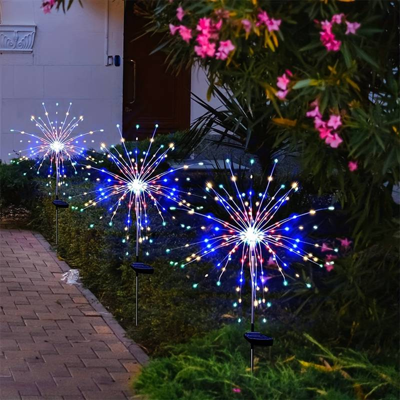 Solar Firework Lights Outdoor  - đánh giá và giá String Light Outdoor