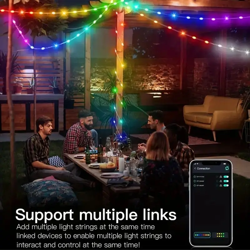 WS2812 LED String Light USB 5V - đánh giá và giá Decor Lighting Address