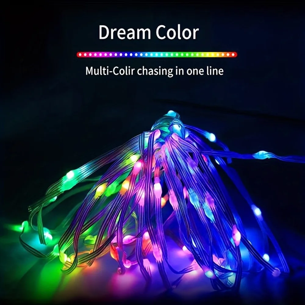 WS2812 LED String Light USB 5V - đánh giá và giá Decor Lighting Address