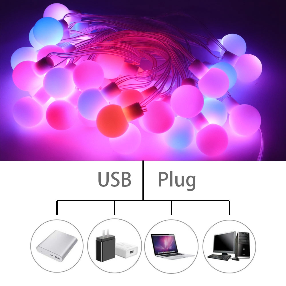 WS2812B Dream Màu RGB LED Bóng - đánh giá và giá Decor Lighting Address