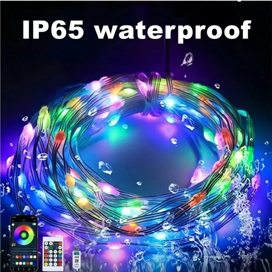 5-20m WS2812B RGB LED Fairy St - đánh giá và giá Decor Lighting Address