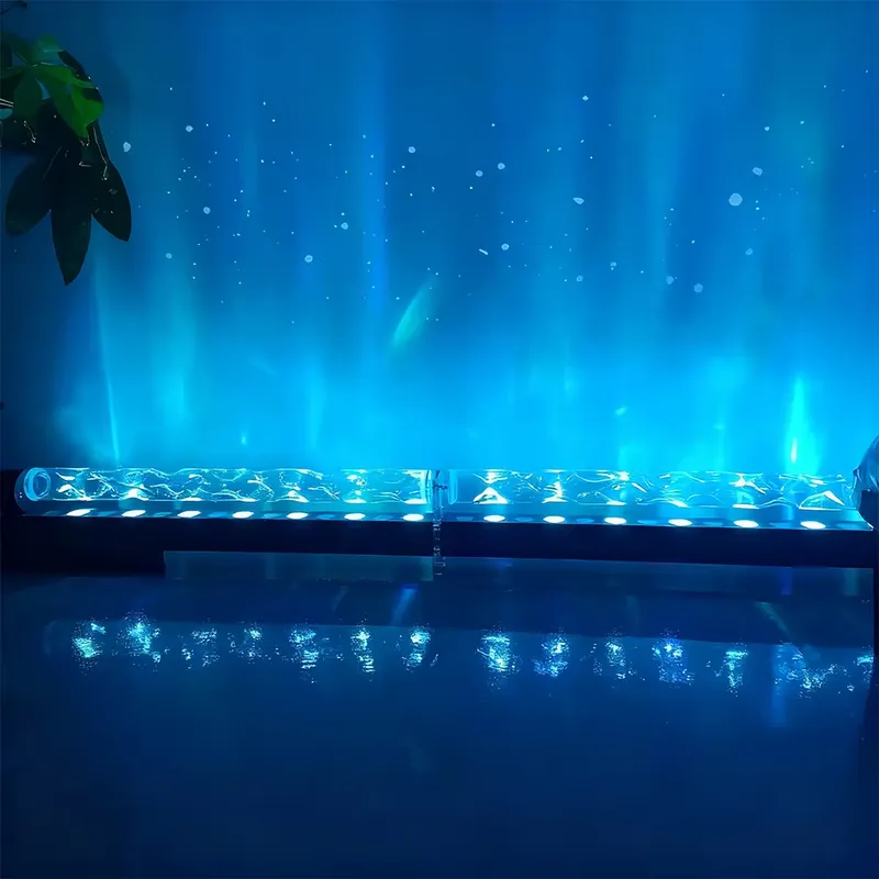 Smart 3D Wall Wash Flame Proje - đánh giá và giá Lighting Decor Living Room
