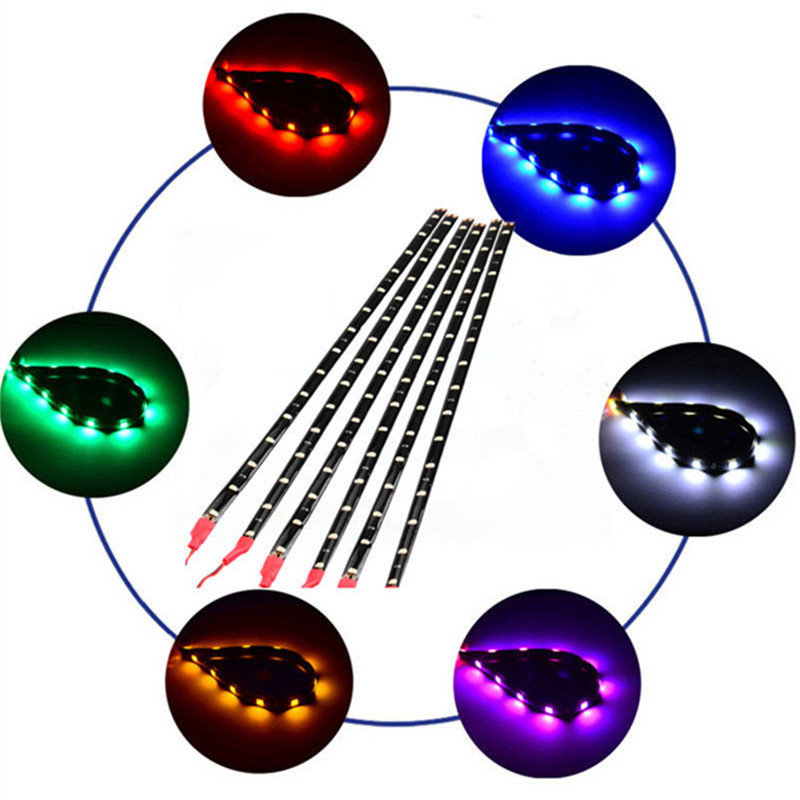 6PCS Waterproof 15 SMD DC 12V  - đánh giá và giá Ambient Led Strip