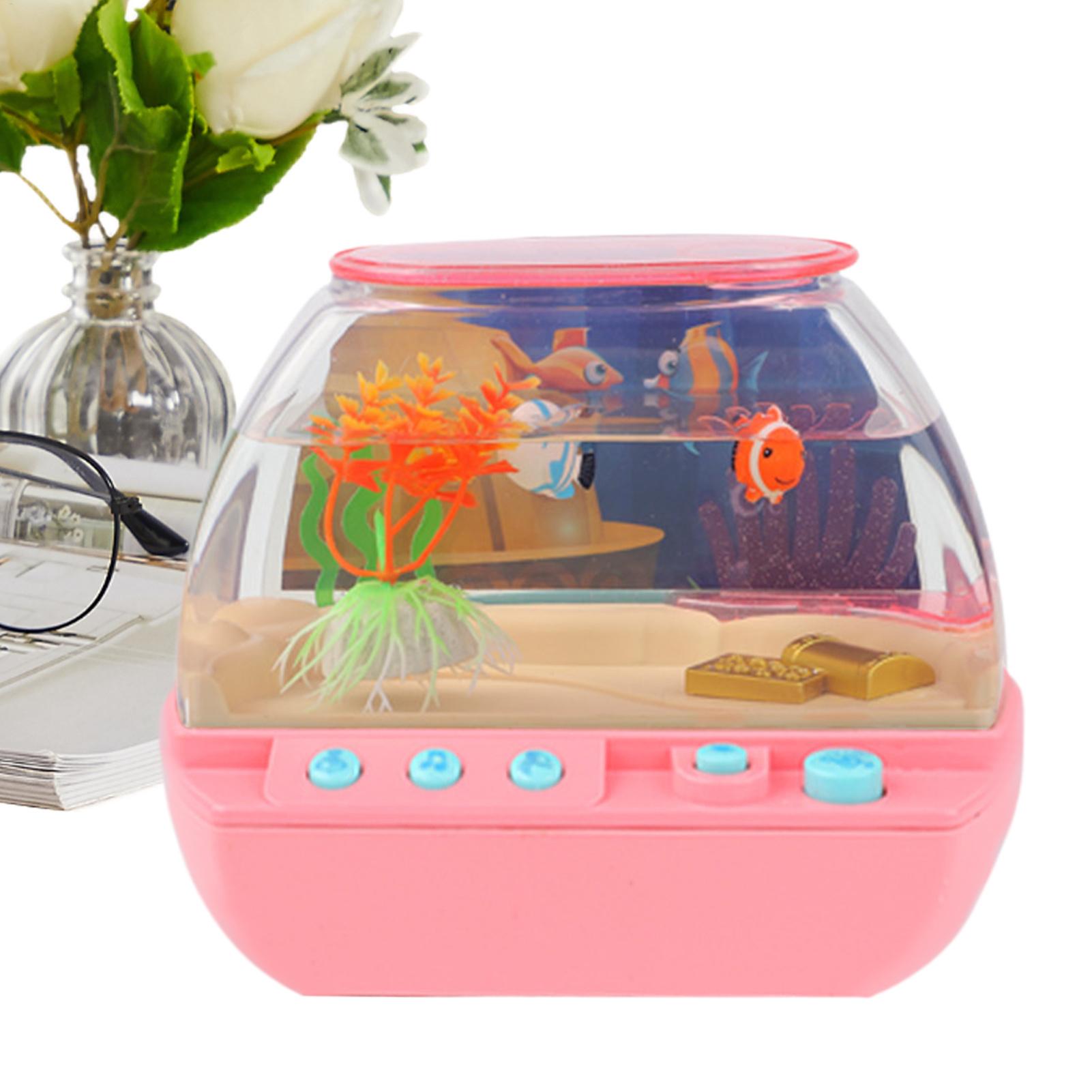Toy Fish Tank Home Decoration  - đánh giá và giá Lighting Decor Living Room