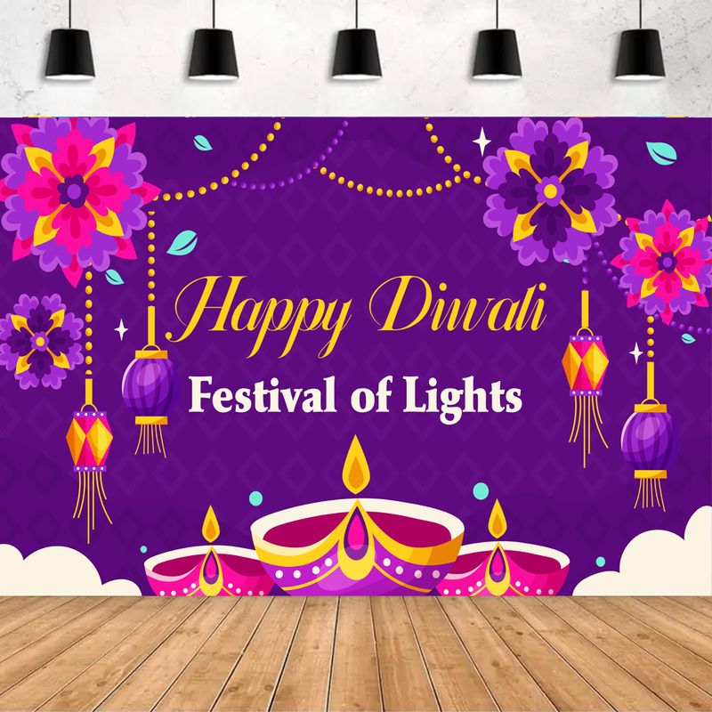 VIKAMA Happy Diwali Backdrop F - đánh giá và giá Lighting Decoration For Diwali
