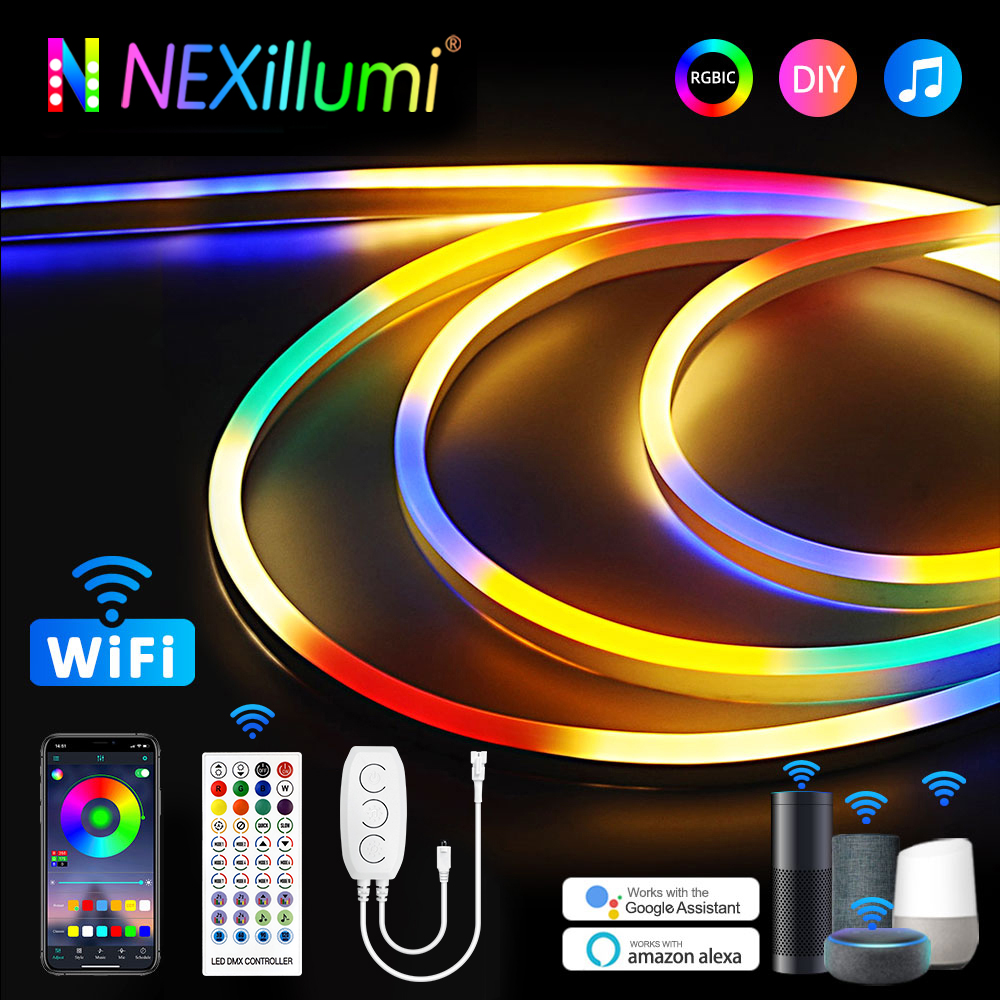 LED Neon Dây Đèn Addressable D - đánh giá và giá Decor Lighting Address