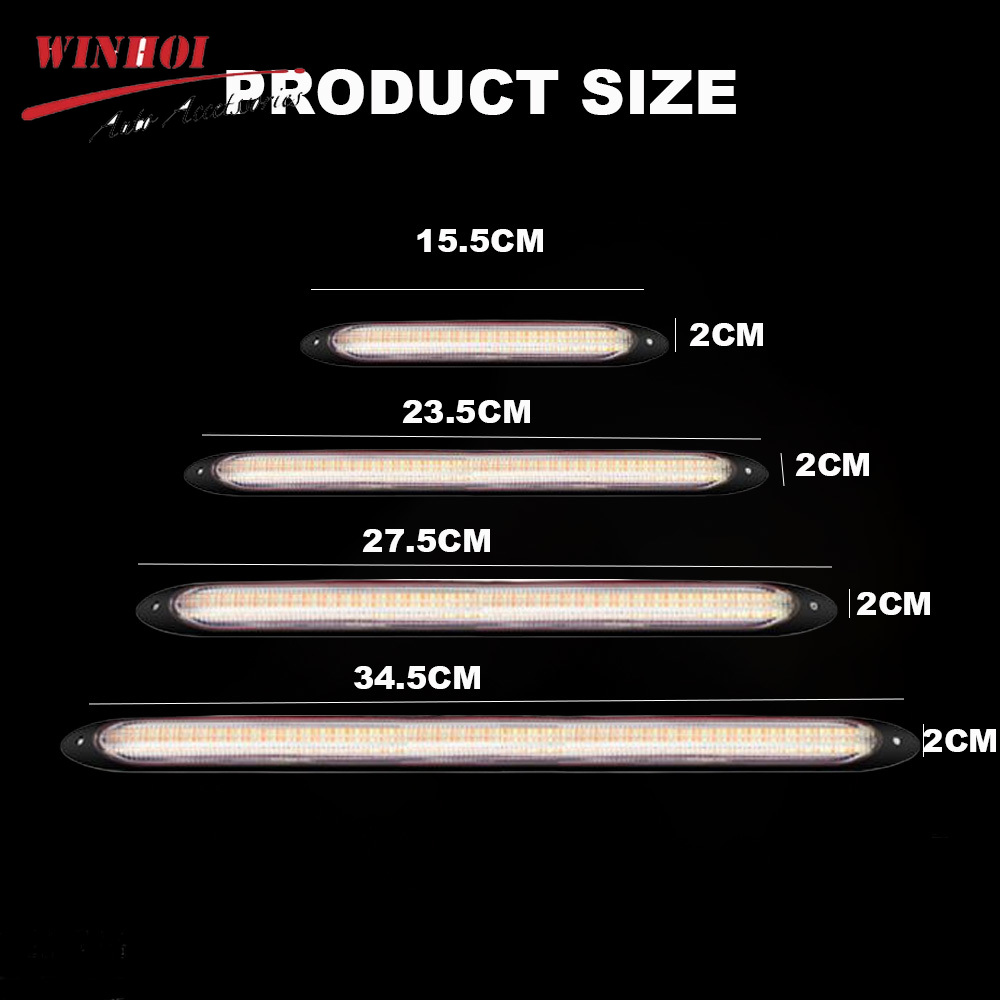 2PSC DRL LED Strips Car Daytim - đánh giá và giá Ambient Led Strip