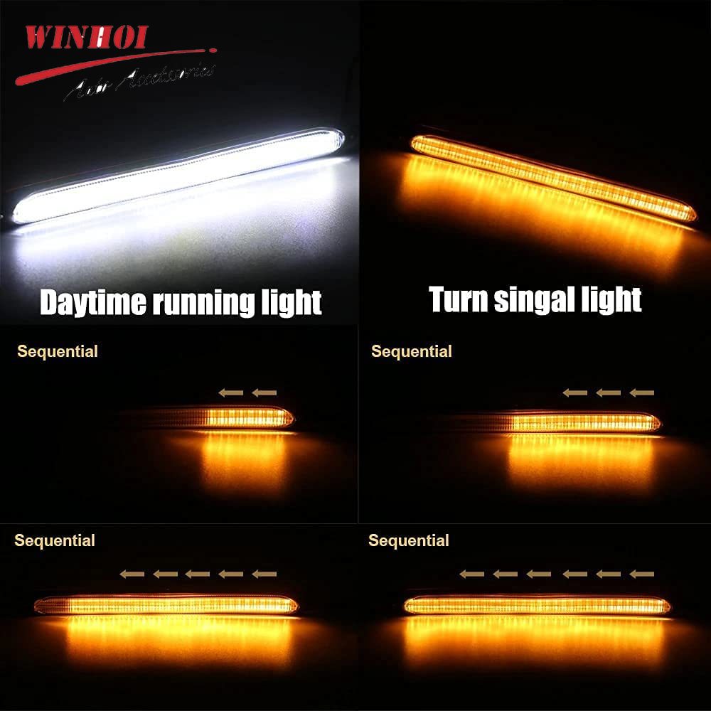 2PSC DRL LED Strips Car Daytim - đánh giá và giá Ambient Led Strip