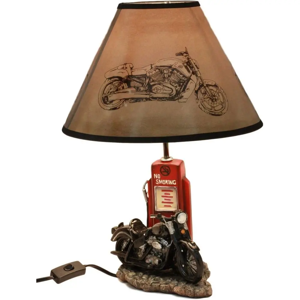 Vintage Retro Black Motorcycle - đánh giá và giá Lighting Decor For Home