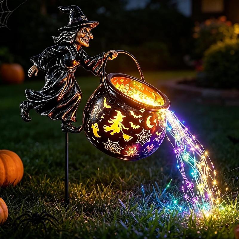 New Halloween Witch Cauldron S - đánh giá và giá String Light Outdoor