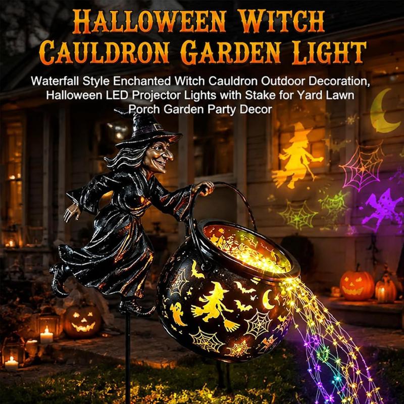 New Halloween Witch Cauldron S - đánh giá và giá String Light Outdoor