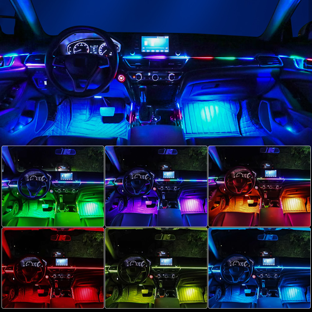 Universal Led Car Ambient Ligh - đánh giá và giá Ambient Led Strip